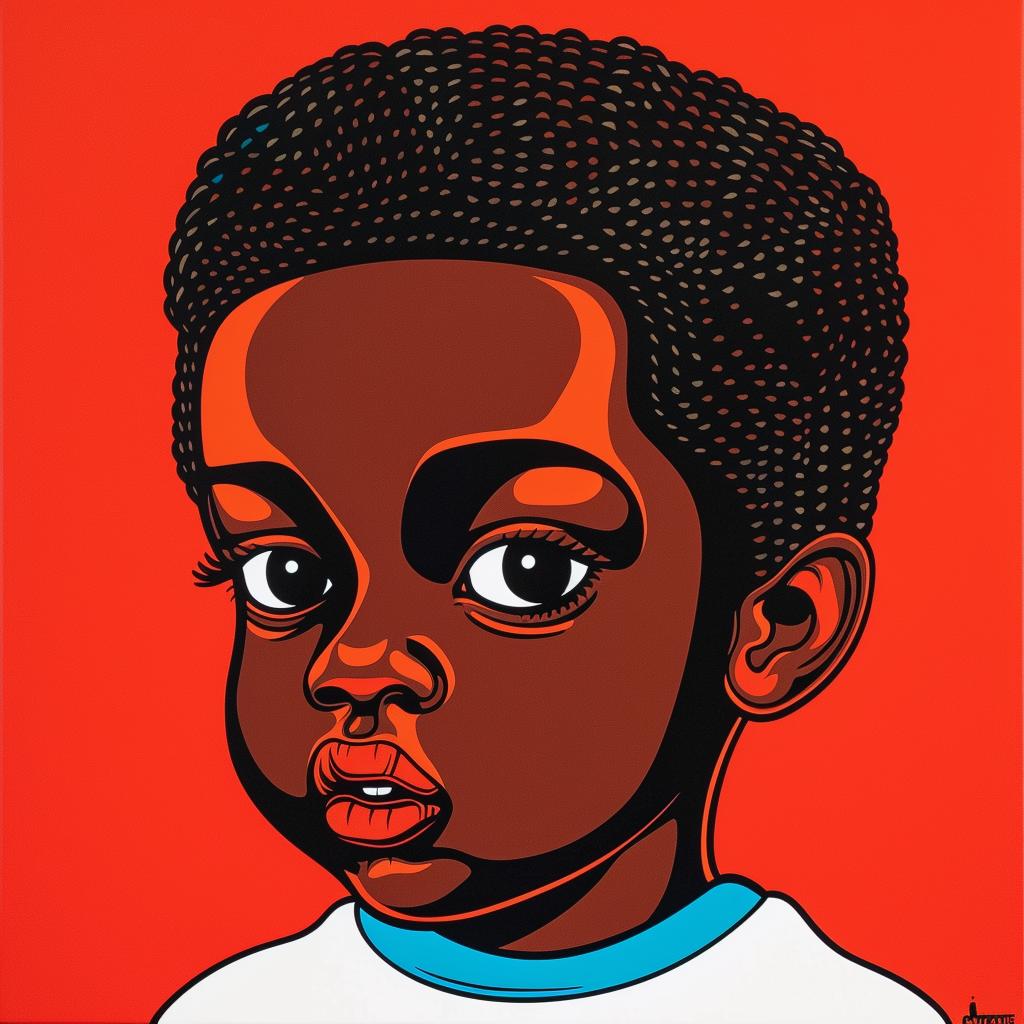 toddler  boy  portrait  red  painting  child  innocence  expression  colorful  artistic 1024233