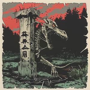 poster  last  samurai  surreal  album  cover  symbolist  screenprinting  art  digital 1079932
