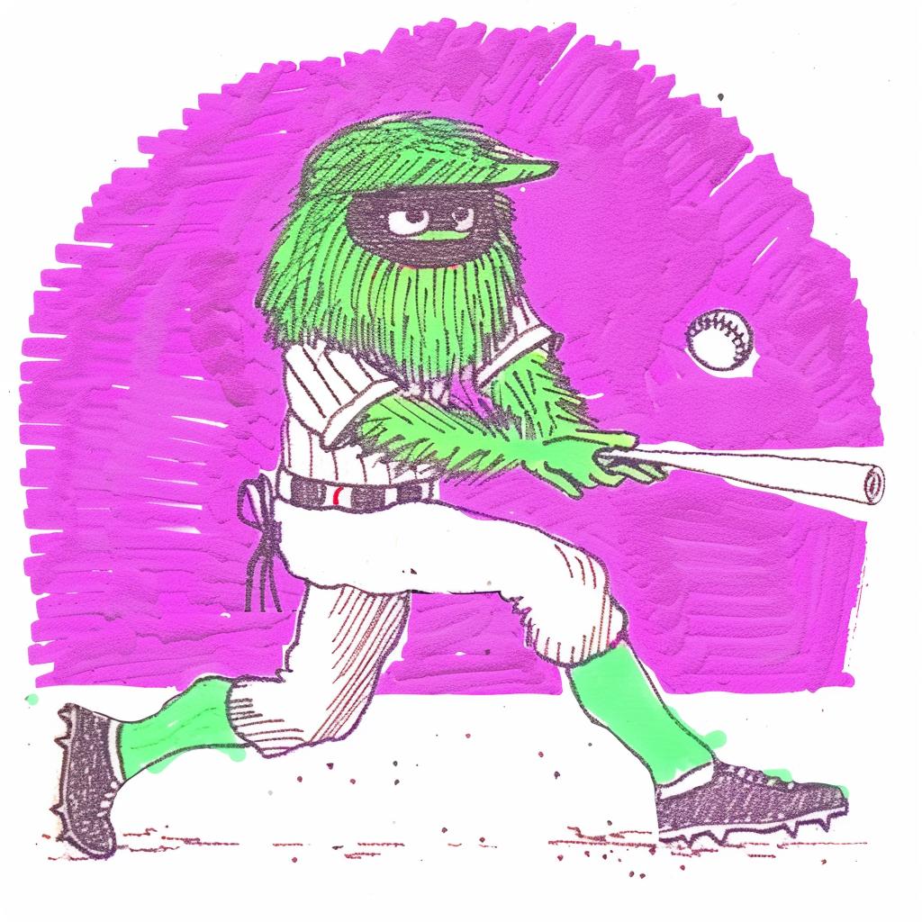 baseball  player  cap  bat  cartoon  character  mask  swinging  sports  humor 940359