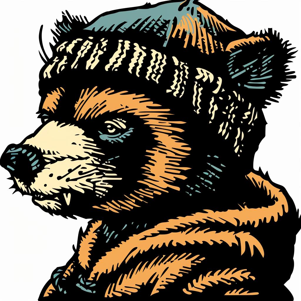 aggressive  streetwise  anthropomorphic  animal  hat  scarf  minimal  urban  culture  cartoon 959060