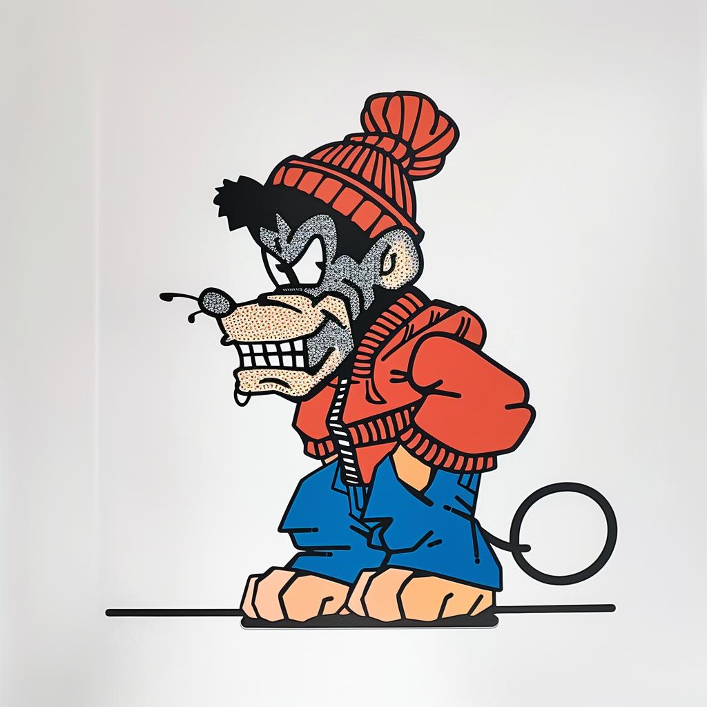 cartoon  monkey  hat  jacket  aggressive  animal  minimal  culture  red  urban 958944