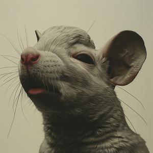 surreal  hybrid  rat  risograph  symbolist  painting  mouth  art  eyes  mouse 1077408