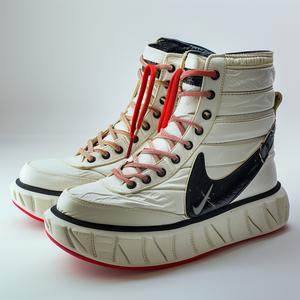 sneakers  white  red  laces  footwear  fashion  minimalist  studio  photography  trendy 1038168