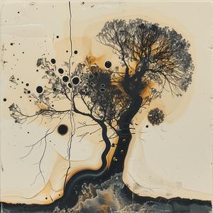 tree  dots  black  white  minimal  chemigram  illustration  abstract  pattern  art 1061544