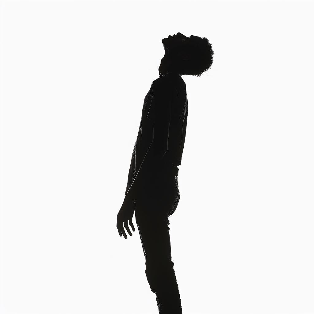 silhouette  man  creepy  position  air  white  background  dramatic  suspense  figure 953996