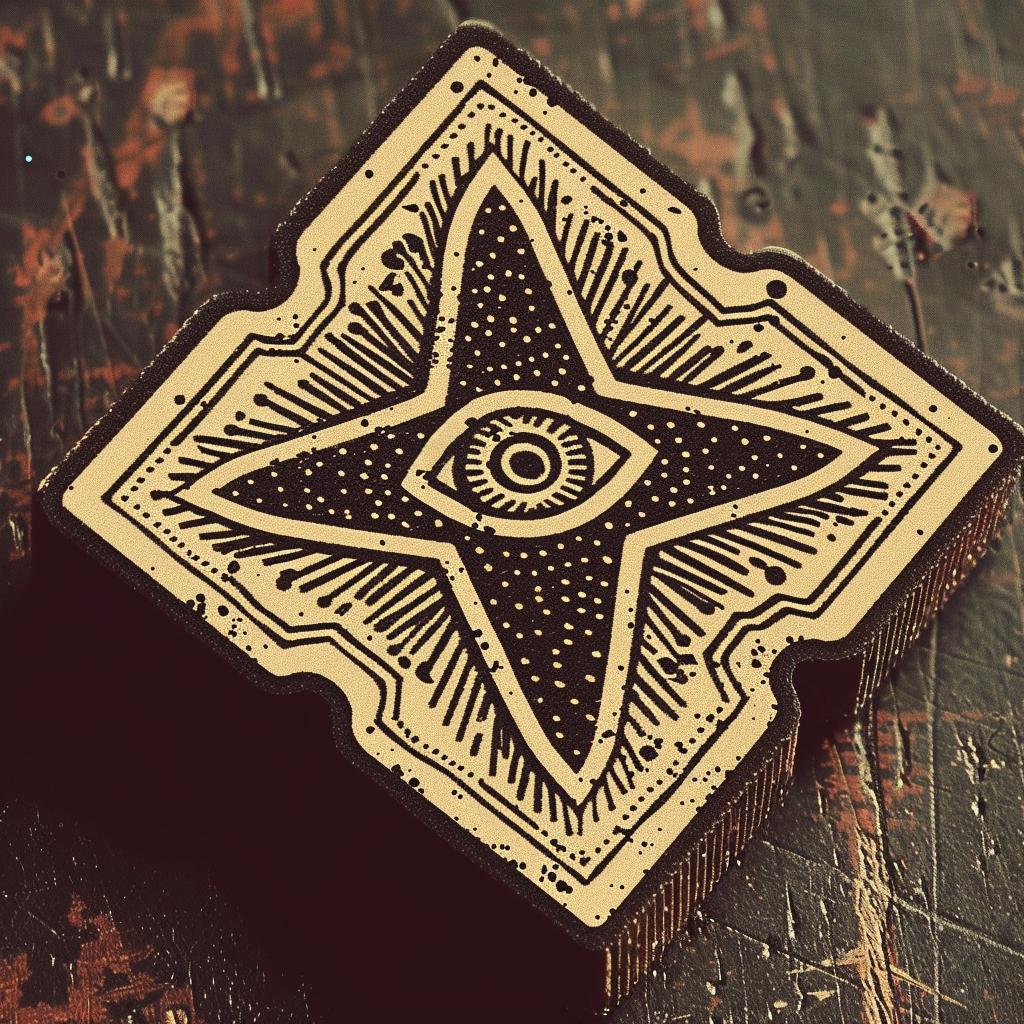 badge  illuminati  spiritual  naturalistic  terror  occult  wooden  design  eye  symbol 933065