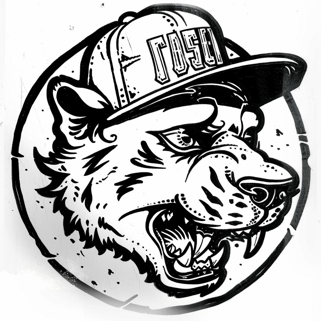 panther  hat  logo  branding  fashion  stylized  illustration  feline  design  modern 940121