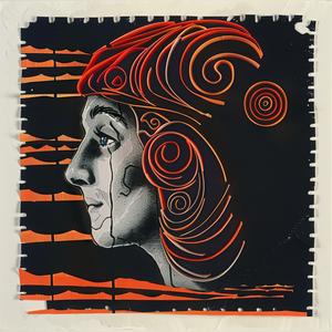 woman  red  head  orange  hair  vibrant  colorful  portrait  art  expression 1067072