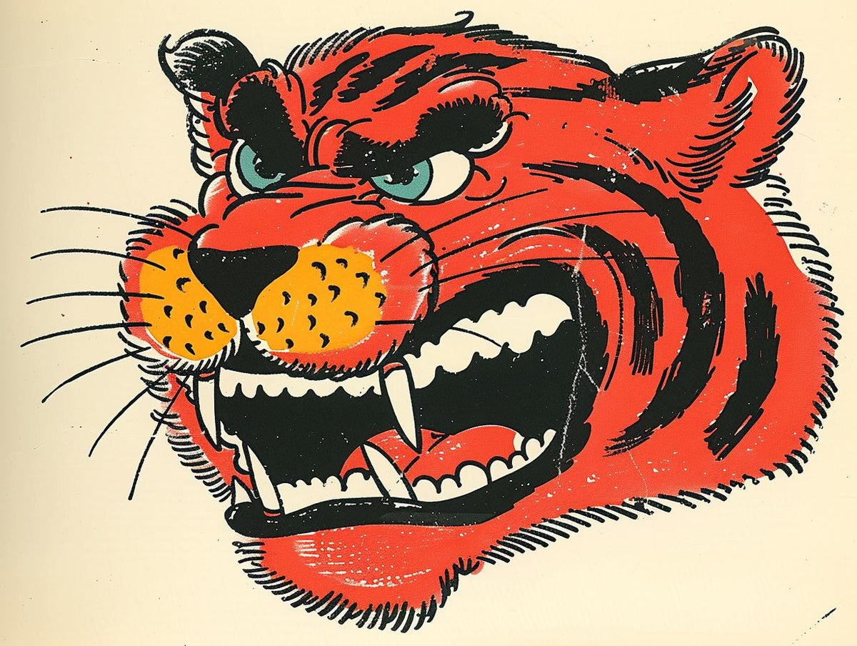 tiger  tattoo  Todd  McFarlane  vintage  sailor  jerry  illustration  animals  art 919339