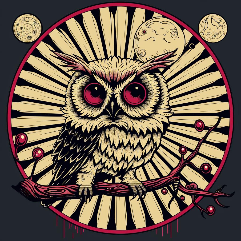 owl  moon  stars  branch  bold  simple  minimal  design  artnouveau  patterns 941440