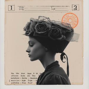 woman  hat  roses  portrait  elegant  fashion  photography  high-contrast  styled  headwear 1063312