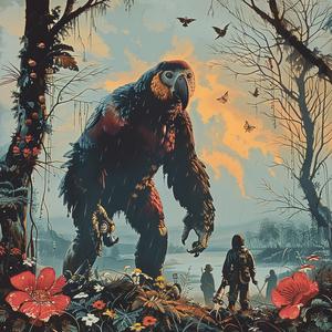 poster  movie  great  ape  chromolithography  vintage  artwork  illustration  film  advertisement 1059770