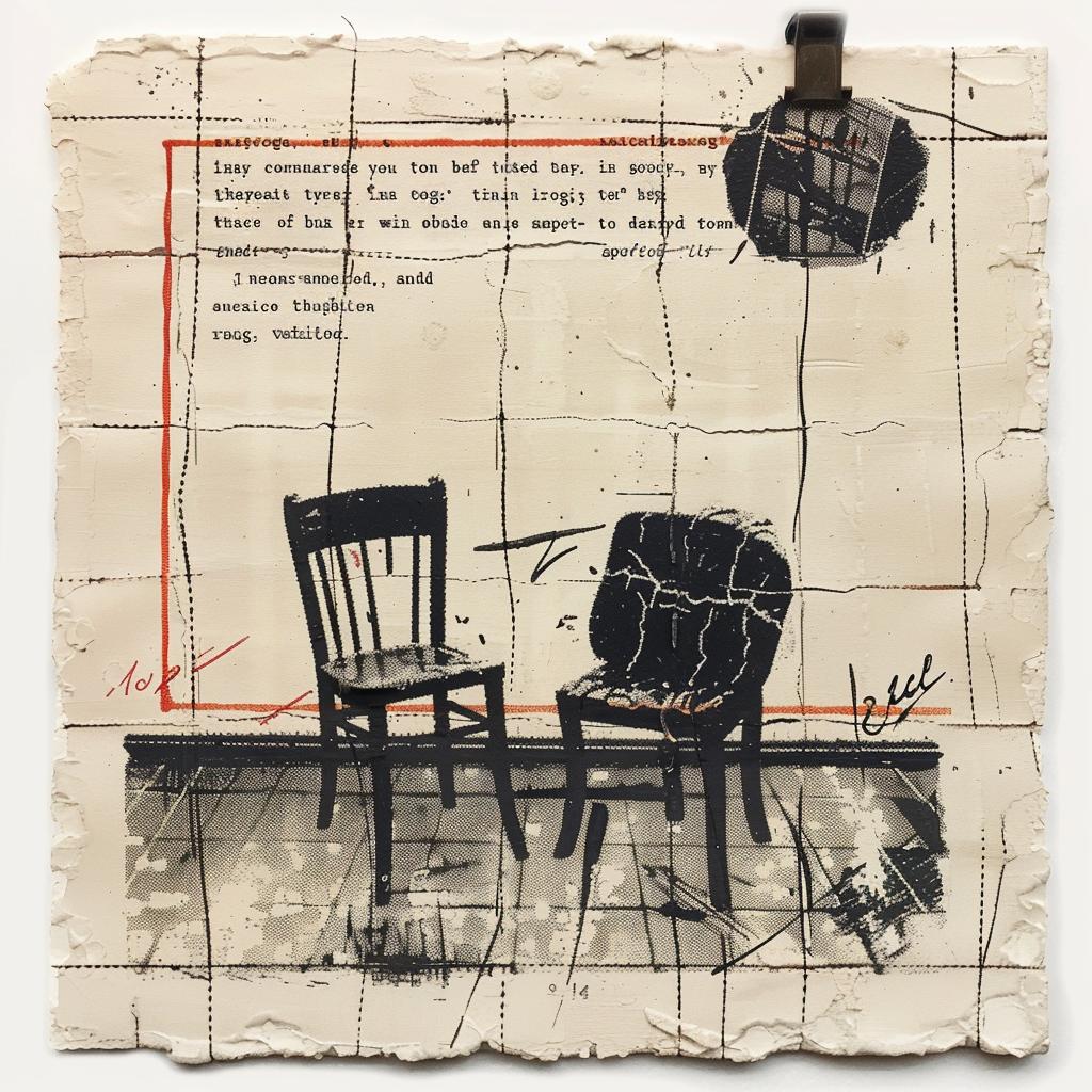 encaustic  paint  palette  knife  impasto  chairs  sketch  style  art  medium 969818
