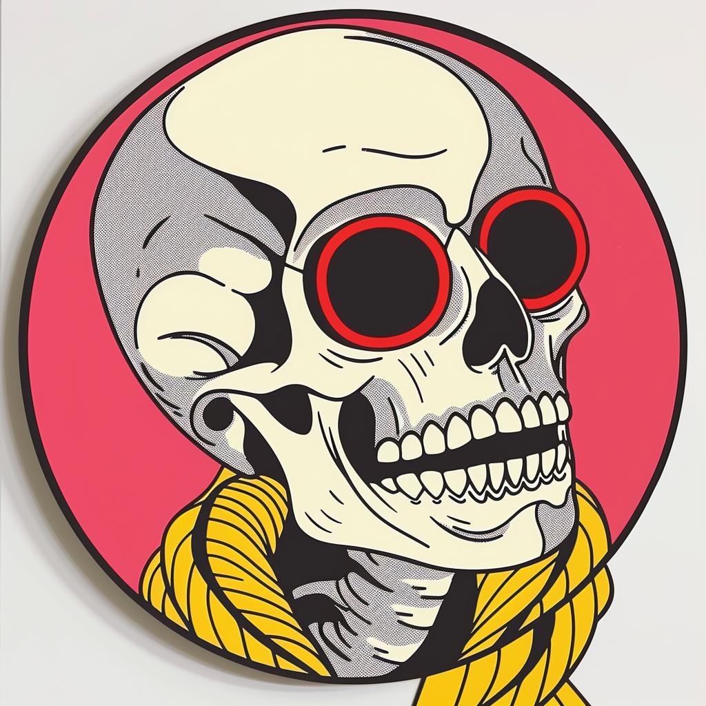 skull  sunglasses  scarf  streetwear  hip-hop  bold  cool  stylish  vibrant  chenille 961250