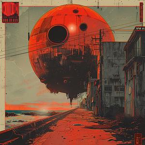 city  future  poster  chromolithography  Japanese  horror  futuristic  design  artwork  intricate 1040322
