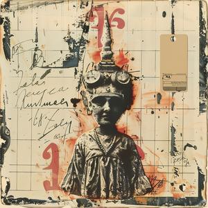 encaustic  paint  woman  hat  sign  Ravi  Zupa  Claude  Cahun  art 1064530