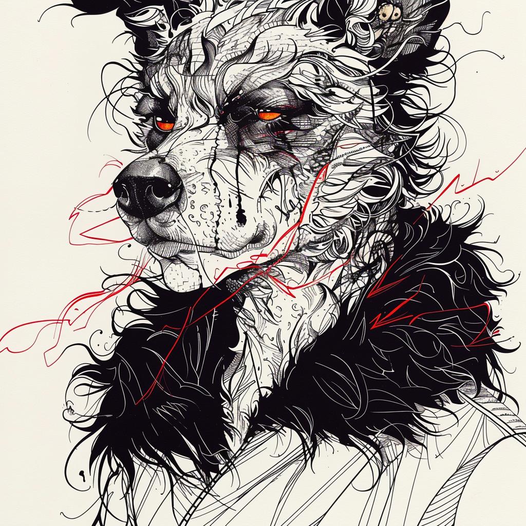 mythical  creature  hybrid  fantastical  dog  monsters  popculture  unique  fantasy  drawing 952434
