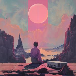 album  EDM  electronica  holography  infrared  ground  sun  man  contemplative  art 1060551