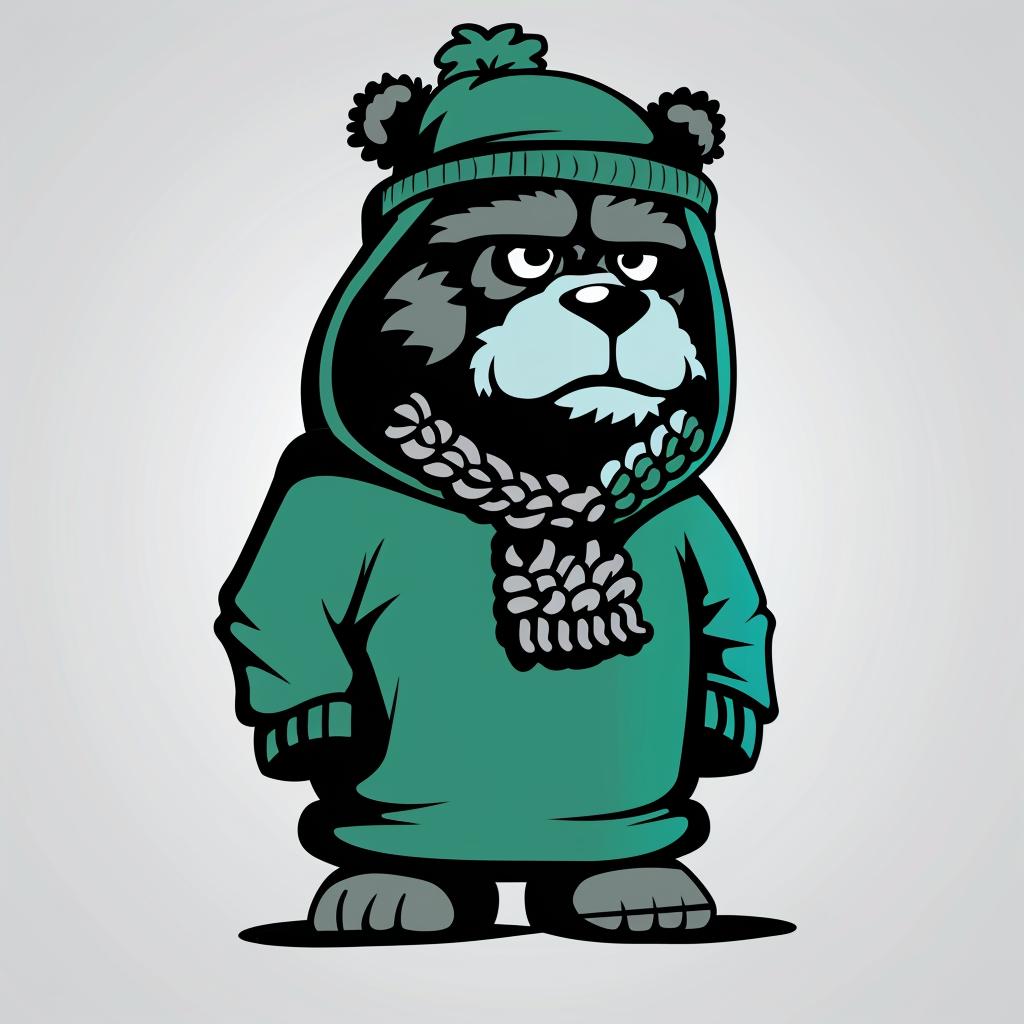 bear  hoodie  urban  simple  streetwise  aggressive  animal  culture  art  character 956163