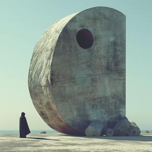 surreal  photography  Moebius  minimalism  fantasy  abstract  sculpture  concrete  negative  space 1040610