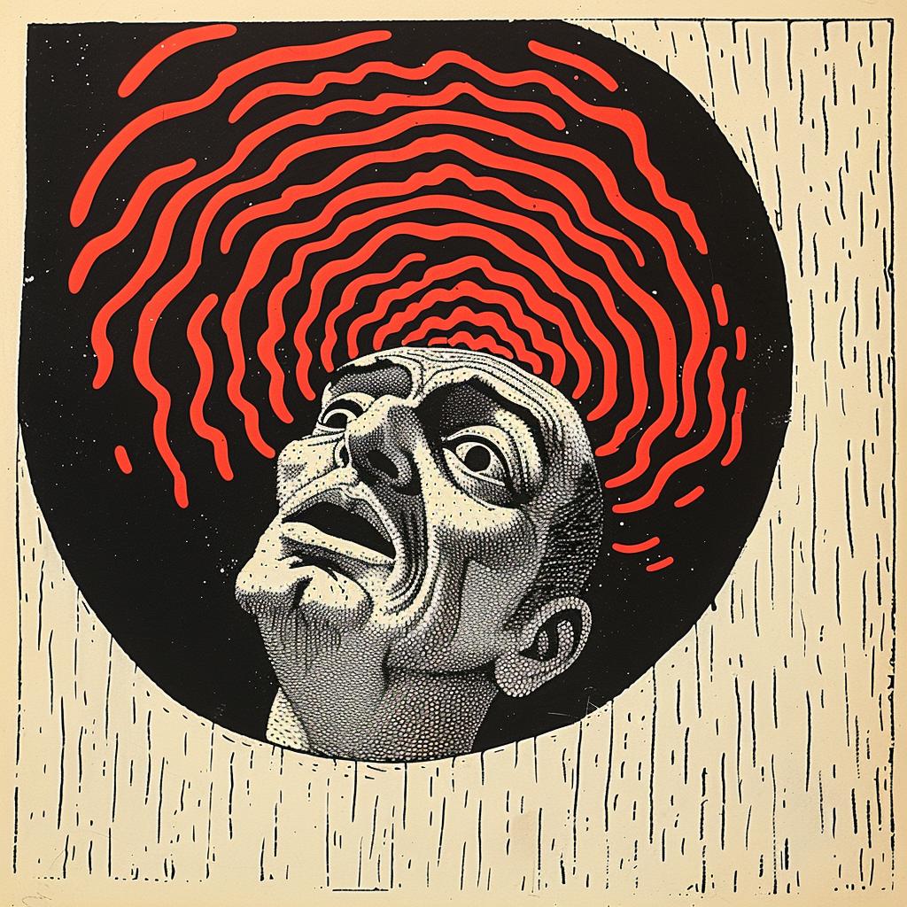 surreal  album  cover  hyper-realistic  art  circle  man  visual  creative  design 922037
