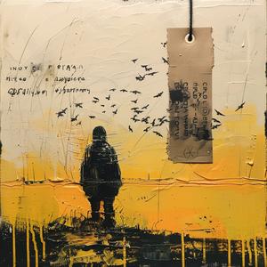 person  field  encaustic  impasto  palette  knife  landscape  painting  Jakub  Rozalski 1066347