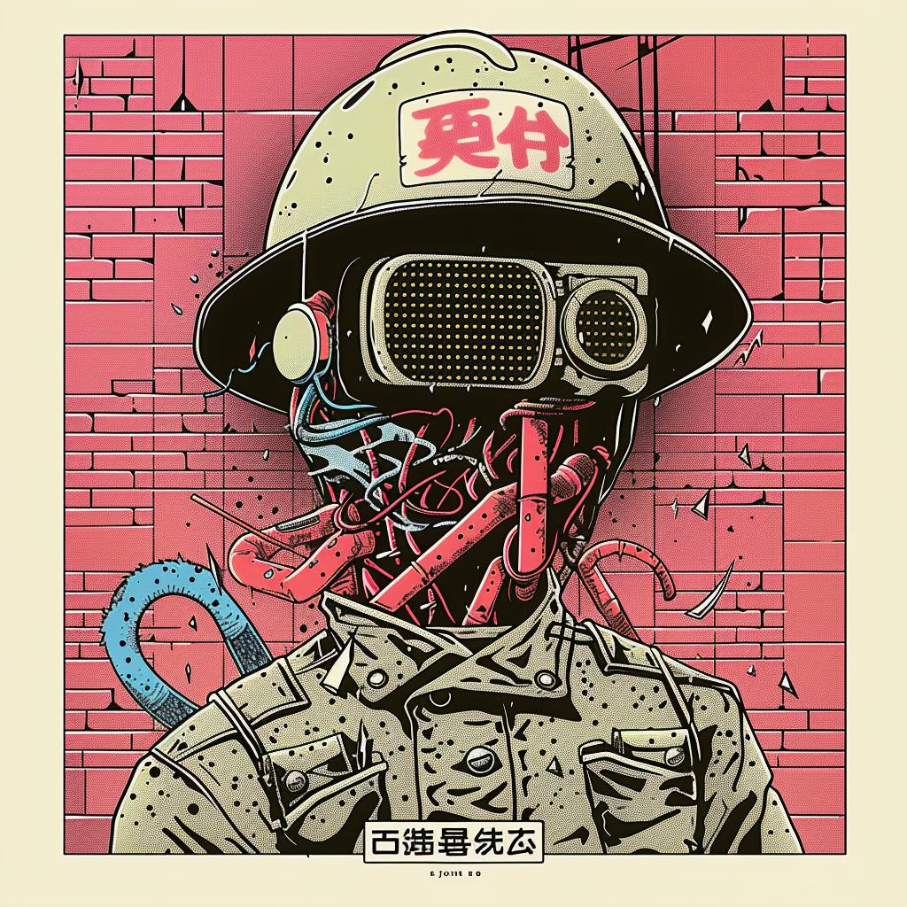 man  helmet  poster  art  graphic  red  background  design  illustration  modern 947537