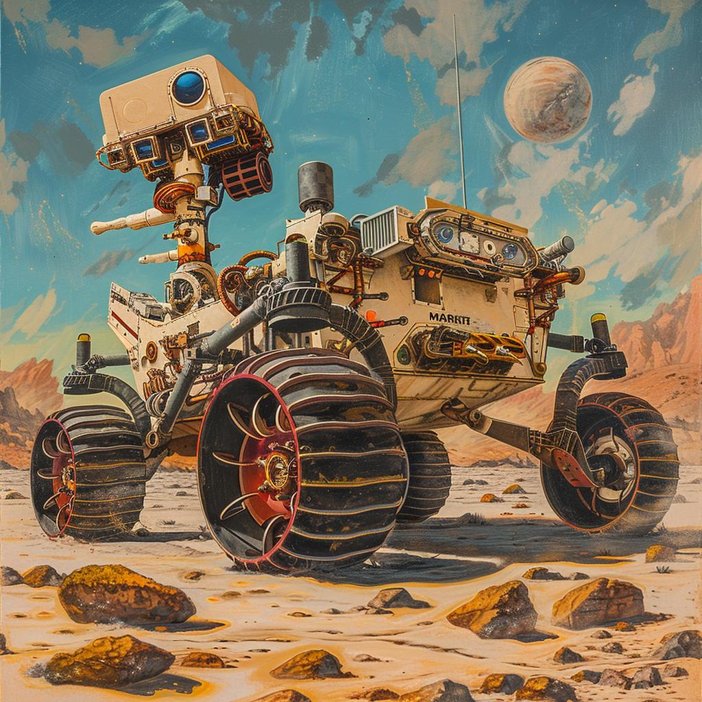 mars  rover  vehicle  illustration  space  concept  art  design  colors  impression 918000