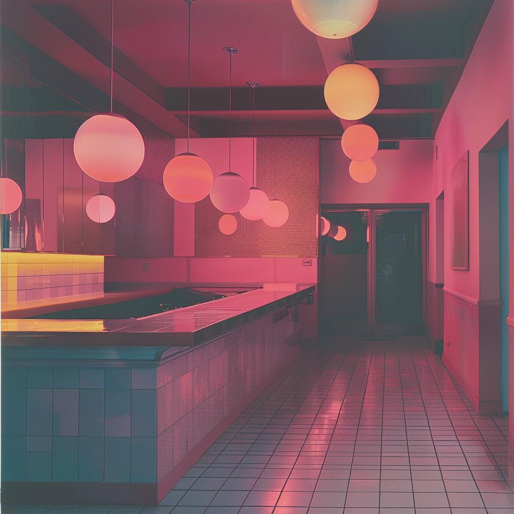 surreal  album  neon  lights  creative  hallway  pink  purple  illumination  Demna 976904