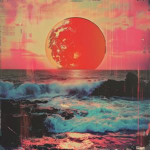 red  moon  ocean  chromolithography  digital  painting  mood  dramatic  night  art 1041171