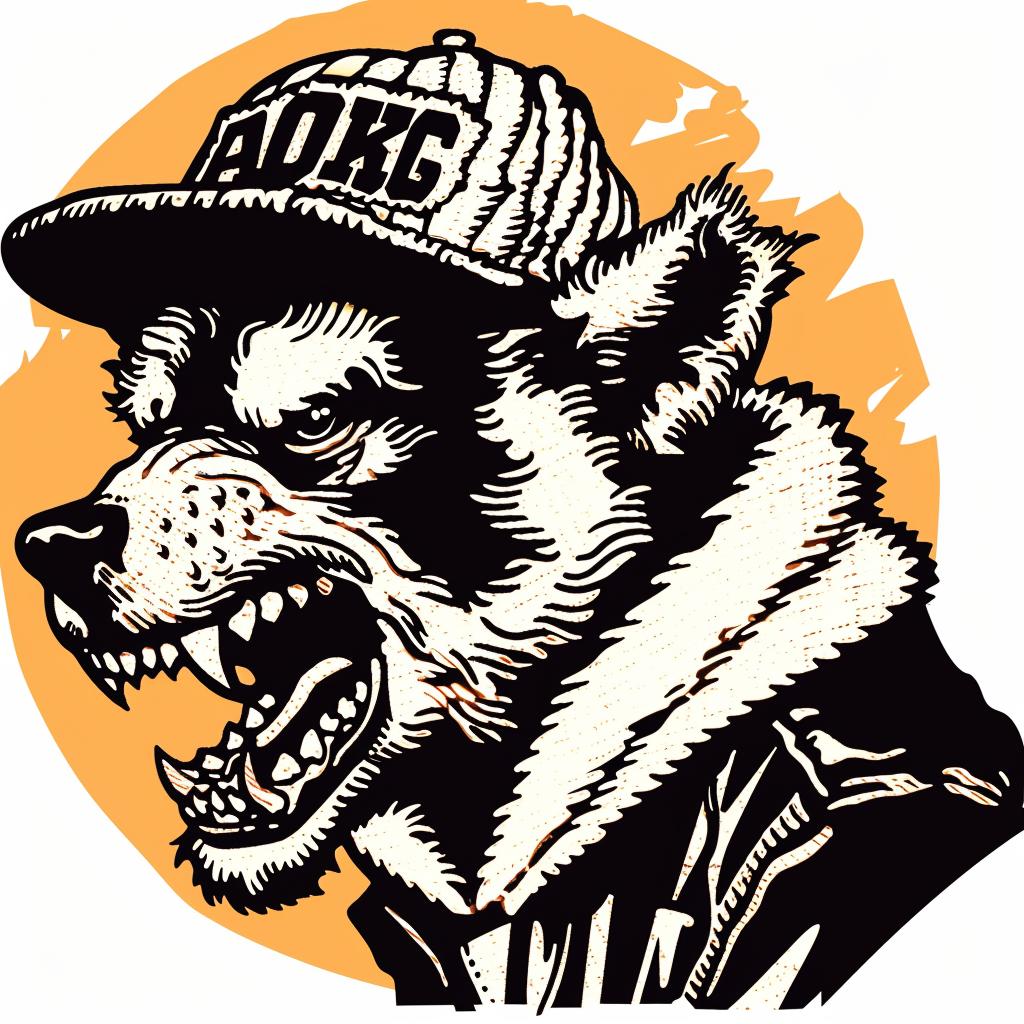 wolf  cap  beard  anthropomorphic  aggressive  minimal  streetart  character  urban  culture 959227
