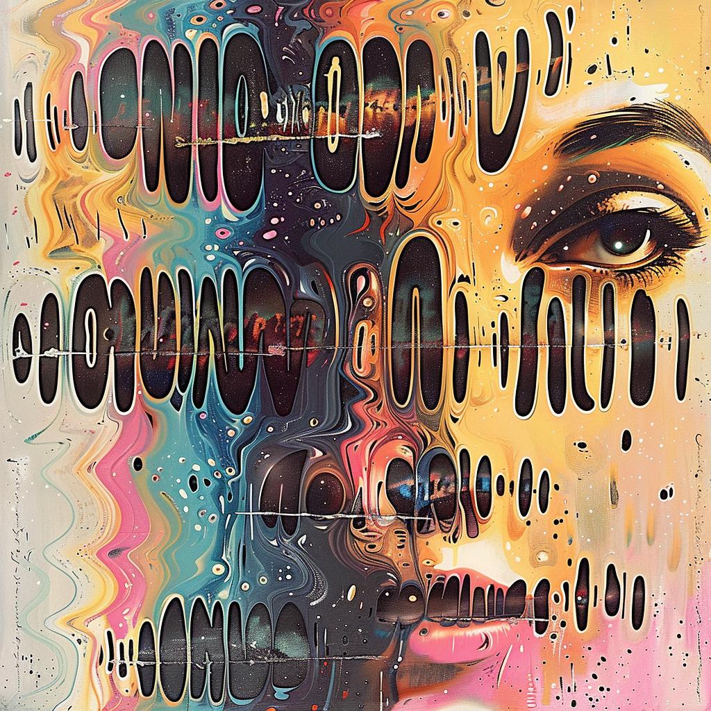 portrait  woman  text  colors  painting  modern  abstract  artistic  emotional  visual 950789