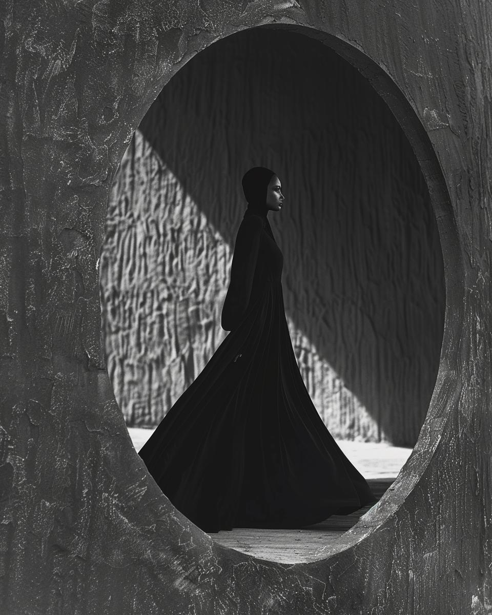 fashion  model  keyhole  narrative  photography  minimalist  elegance  black  gesture  cinestill 954023