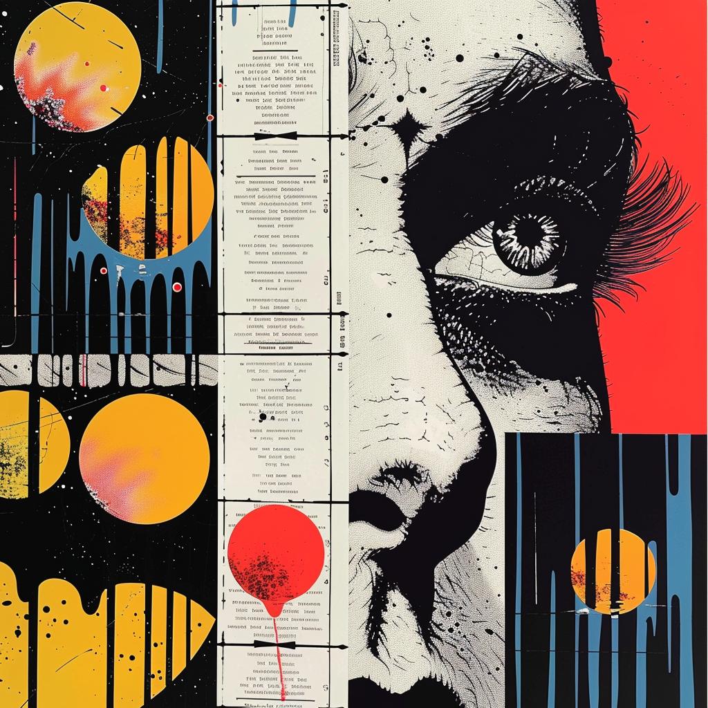 eyeballs  scream  graphic  design  poster  woman  face  red  background  emotion 959894