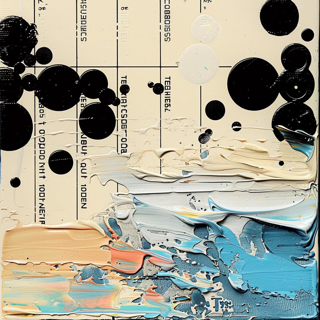abstract  black  white  blue  colorful  textured  art  modern  palette  impasto 963408