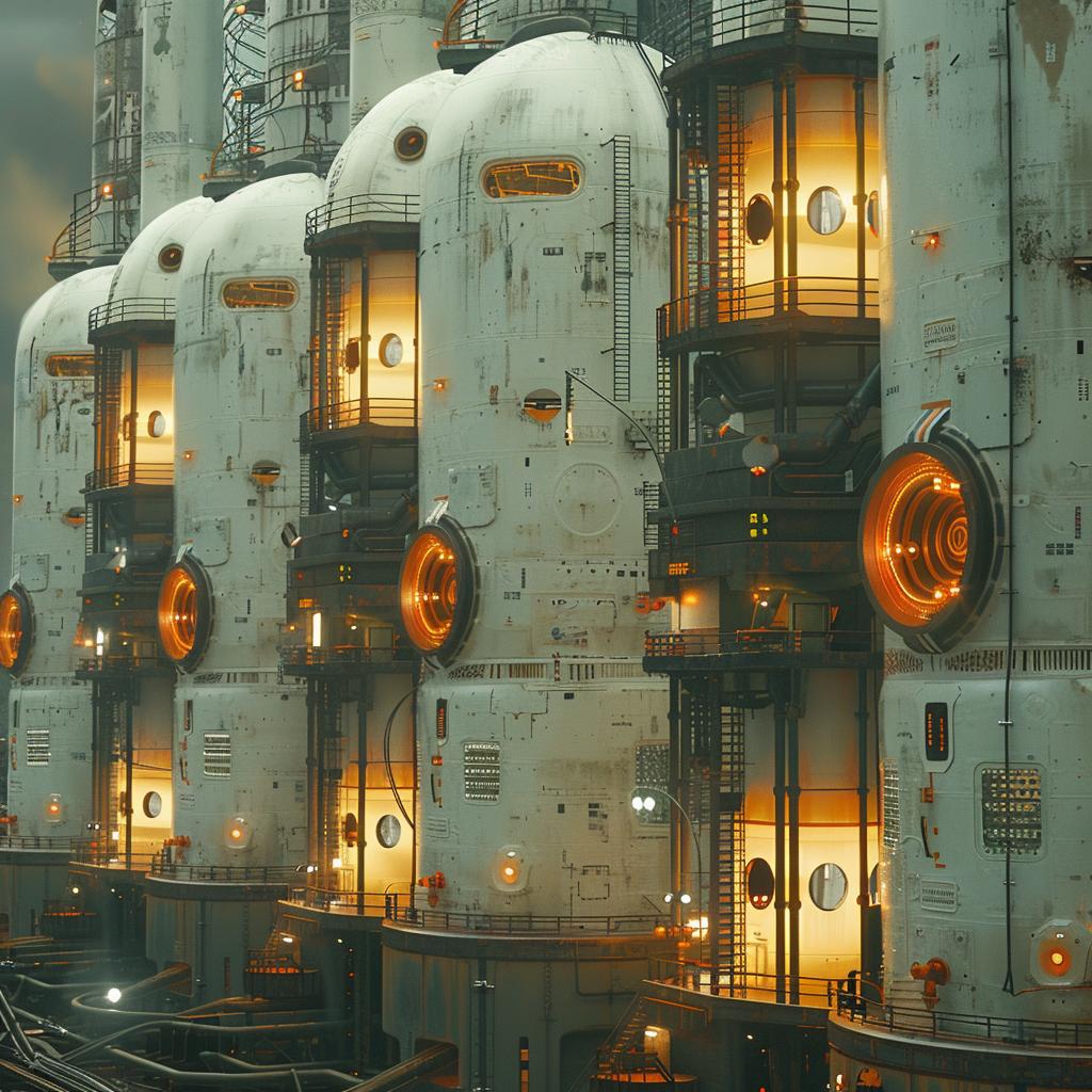 city  futuristic  tanks  pipes  industrial  design  factory  metal  lighting  color 965091