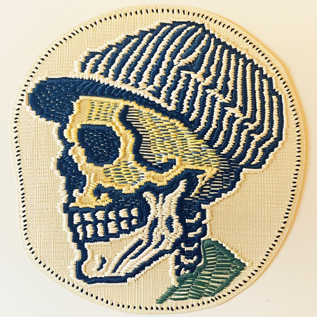 cross  stitch  skull  chenille  streetwear  hip-hop  minimal  stitch  culture  hat 961126