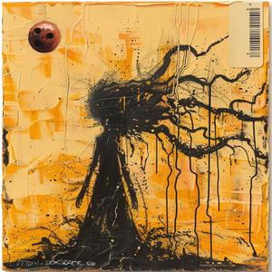 woman  encaustic  red  ball  portrait  abstract  vibrant  dynamic  colorful  emotion 1067685