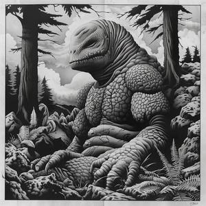 horror  monster  Godzilla  creature  vintage  art  fantasy  1917  illustration  film 1037024