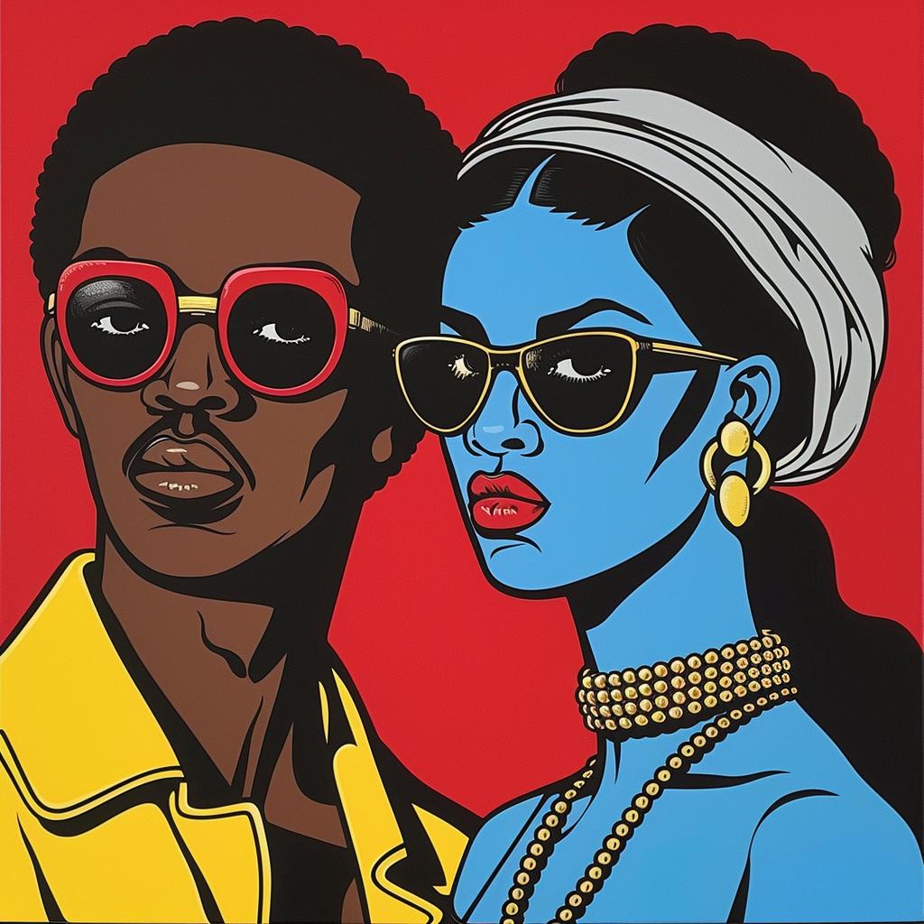 people  sunglasses  art  colorful  vibrant  portrait  style  urban  casual  lifestyle 1022679