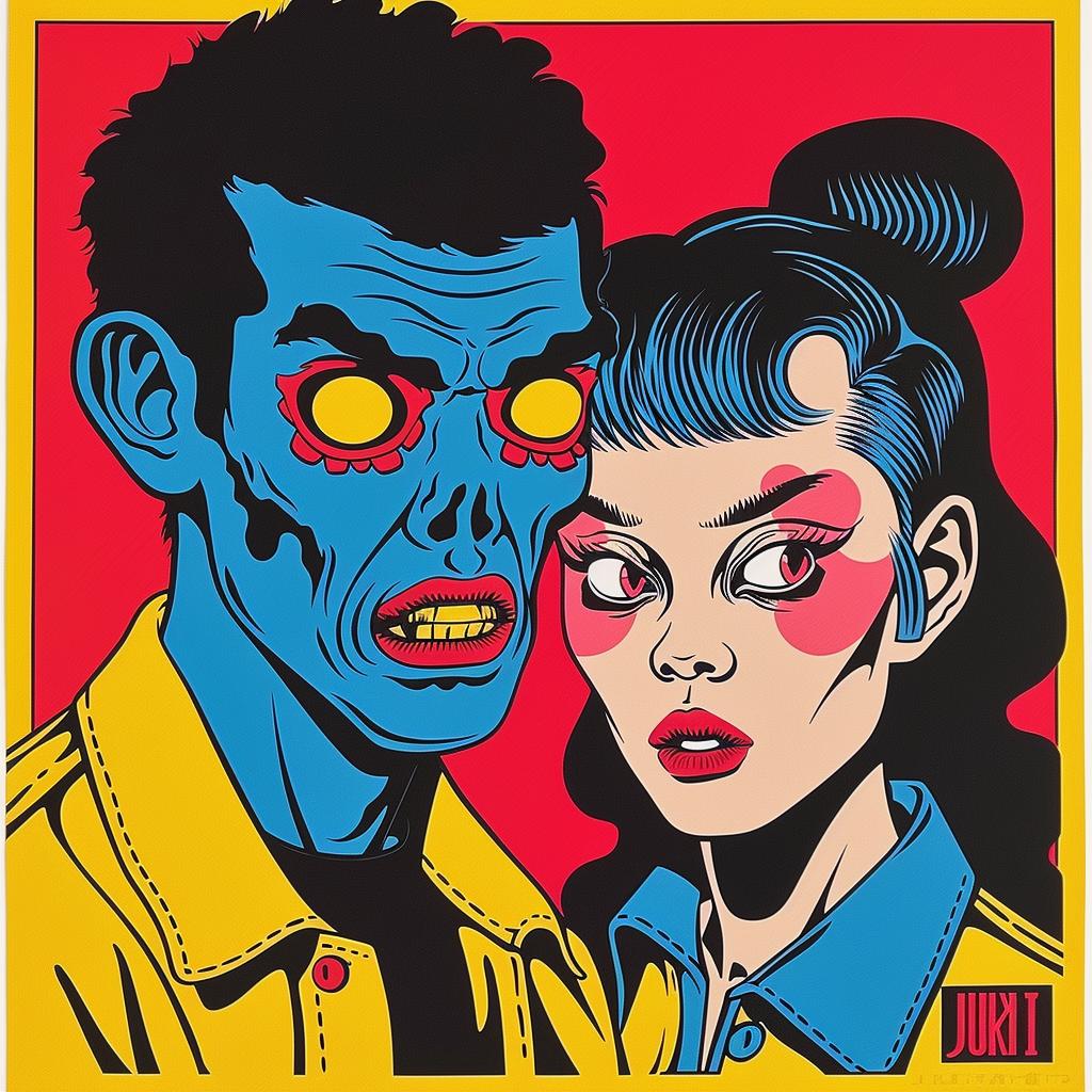 Japanese  horror  film  poster  zombie  woman  illustration  dark  graphic  art 1022493