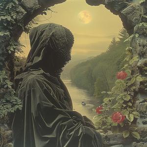 woman  cloak  archway  stone  mysterious  art  historical  atmospheric  contrast  portrait 1055039