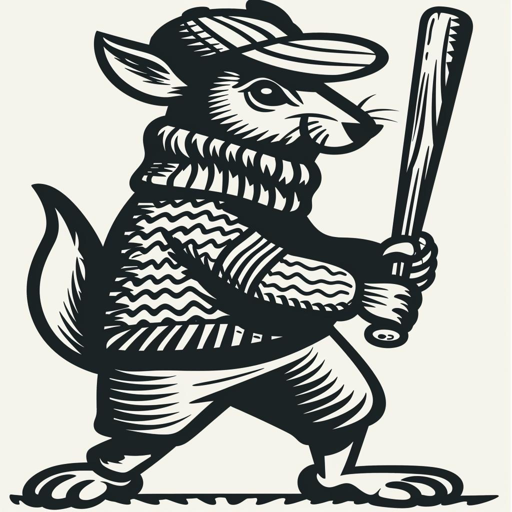 black  white  mouse  sweater  baseball  bat  hip-hop  culture  minimal  illustration 959573