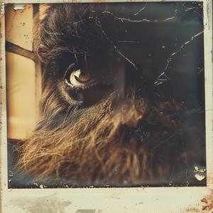 Polaroid  photography  dog  face  1974  nostalgia  childhood  fear  expression  animal 1074105