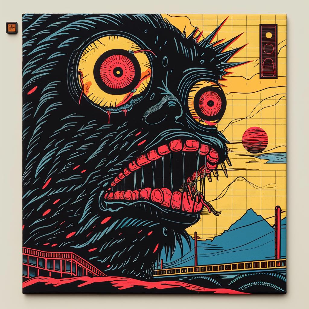 album  cover  monster  view  spiritual  occult  colorful  surreal  artwork  design 969611