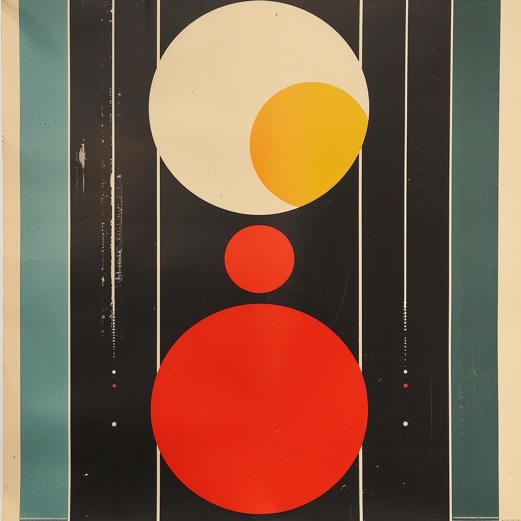 Swiss  poster  typography  1970s  red  yellow  black  design  graphic  vintage 1029180