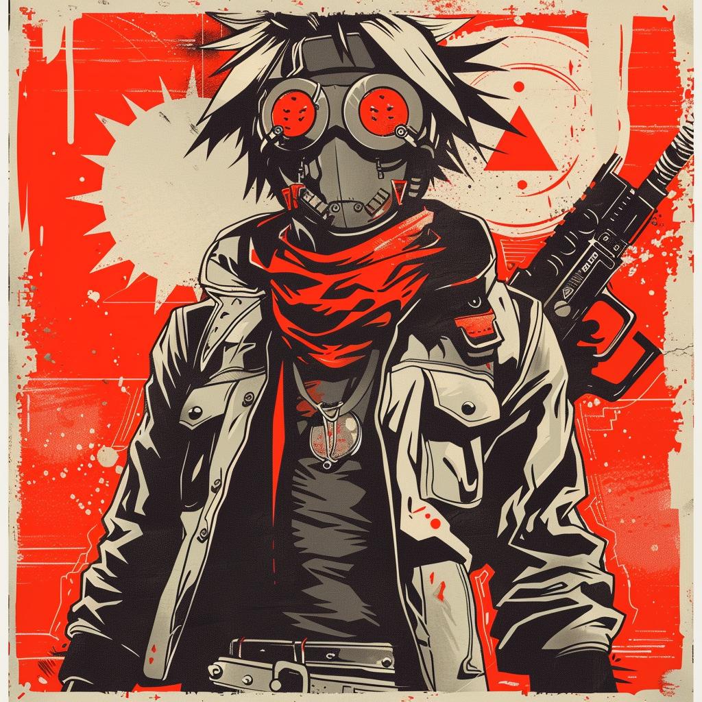poster  gas  mask  eyes  men  stylized  colorful  graphic  design  bold 944650