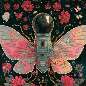 chromolithography  butterfly  machine  colorful  nature  artificial  contrast  surreal  graphic  modern 1060483