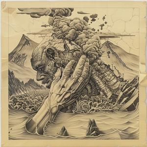 drawing  man  hand  horror  fear  expression  illustration  eerie  dark  surreal 1036845