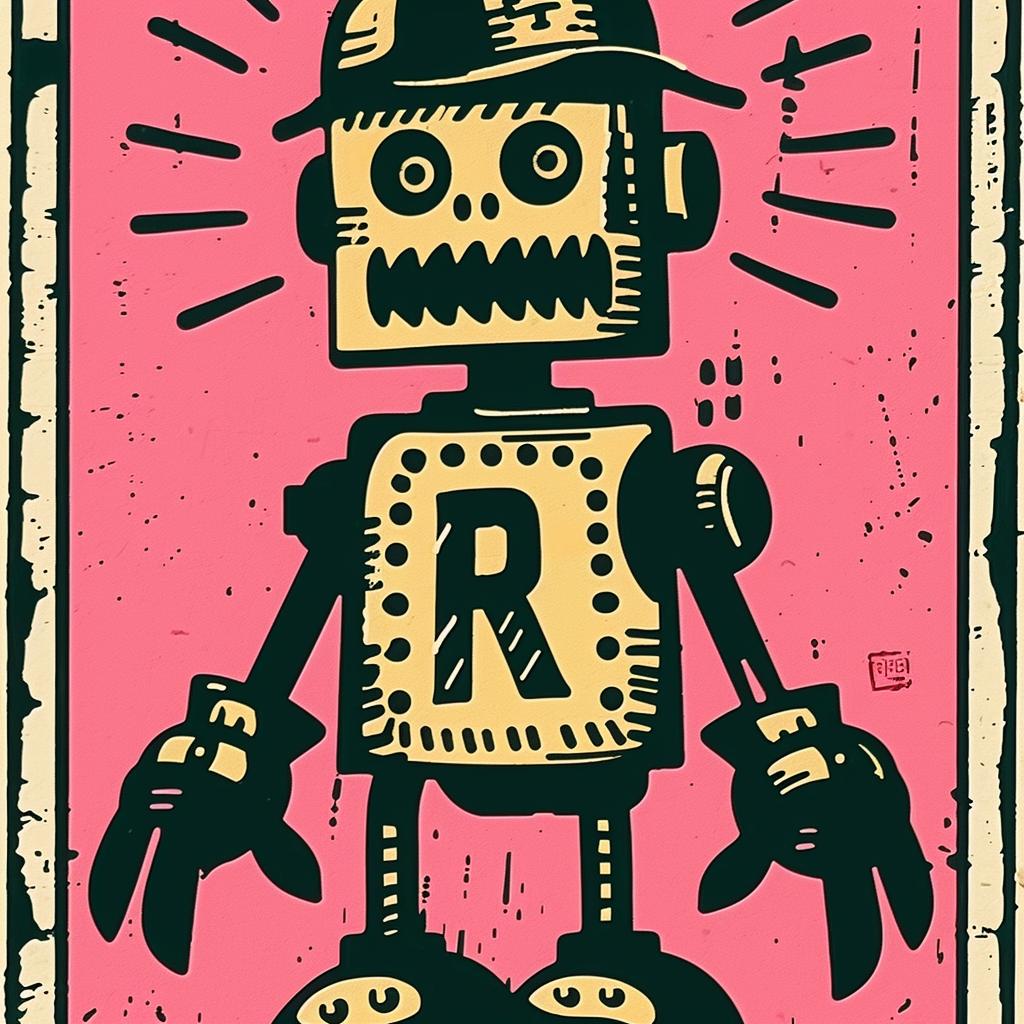 robot  vintage  aggressive  streetwise  simple  cap  culture  pink  typography  design 949531